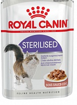 АКЦИЯ/-15%/ Royal Canin/STERILISED/конс/д/кошек стерилизованных/соус 85гр
