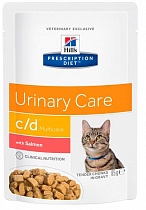 АКЦИЯ-20%/ Hills PD/ конс/ Multicare Urinary Care c/d/ д/кошек урология/ лосось