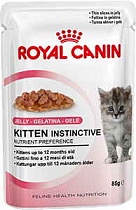 АКЦИЯ/-10%/ Royal Canin/KITTEN INSTINCTIVE/конс/д/котят от 4 месяцев/желе 85гр