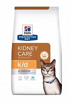 АКЦИЯ -10%/ Hills PD/Hill's Kidney Care k/d/ д/кошек заболевание почек/ тунец