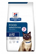 АКЦИЯ -10%/ Hills PD/ Food Sensitivities z/d/ д/кошек пищевая аллергия