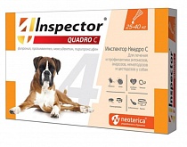 АКЦИЯ-20%/ Капли Инспектор для собак 25-40 кг 1 пип/упак